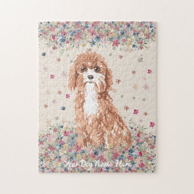 Leksak Cavoodle-valp Pussel (Vertikal)