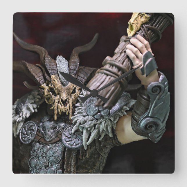 Leksak Druid Fyrkantig Klocka (Framsida)