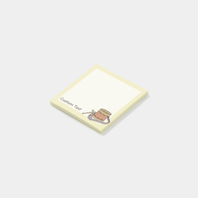 Leksak Drum Post-it Block (Vinklad)