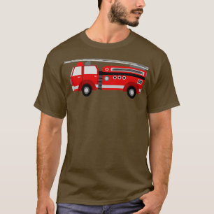 Leksak Firelångtradare Red Grått and Black Perfekt T Shirt