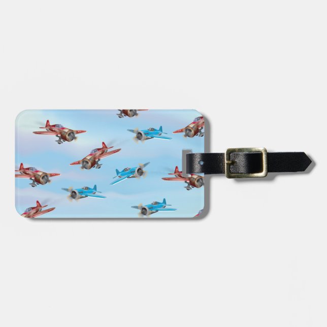 Leksak flygplan bagagebricka (Horisontell Framsida)