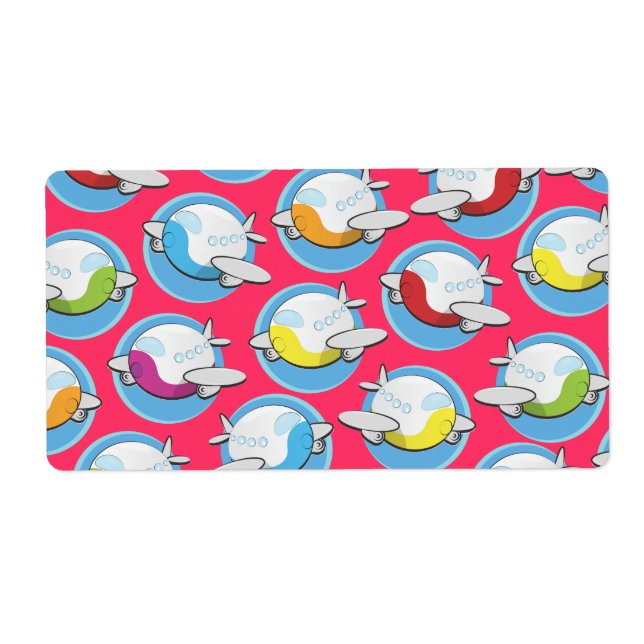 Leksak flygplan fraktsedel (Framsidan)