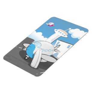 Leksak flygplan magnet