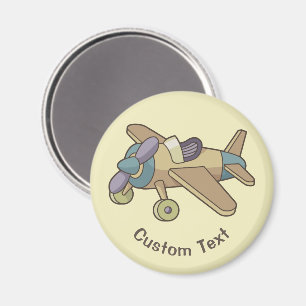 Leksak flygplan magnet