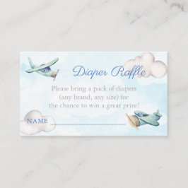 Leksak Flygplan tar med sig ett paket blöjor för b Tilläggskort