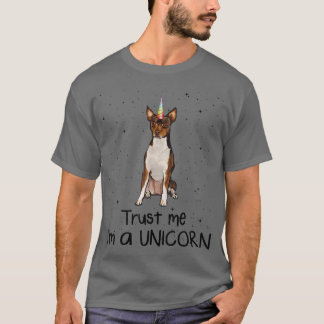 Leksak Fo Terrier Lita på mig Im A Unicorn Hund T Shirt