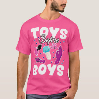 Leksak Före Boys Funny Vuxen humor Womens Embarras T Shirt