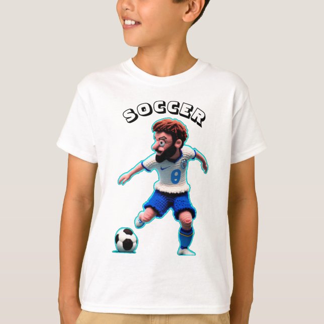 Leksak fotbollsspelare T-Shirt (Framsida)
