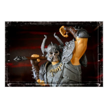 Leksak-fotografering Barbarian Wall Art Poster