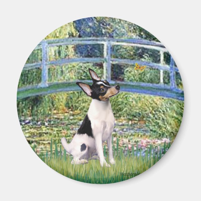 Leksak Fox Terrier - Bridge Magnet (Framsidan)