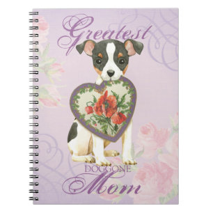 Leksak Fox Terrier Heart Mamma Anteckningsbok