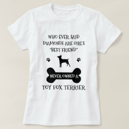 Leksak Fox Terrier Hund aveln Best T Shirt