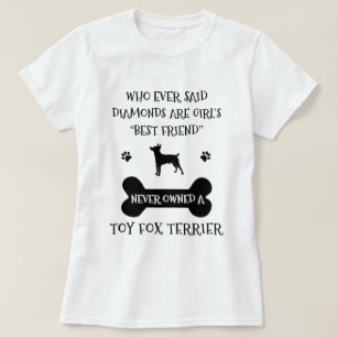 Leksak Fox Terrier Hund aveln Best T Shirt