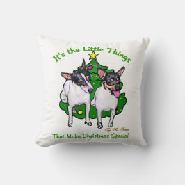 Leksak Fox Terrier-jul Kudde