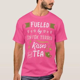 Leksak Fox Terrier Kisses och Tea T Shirt