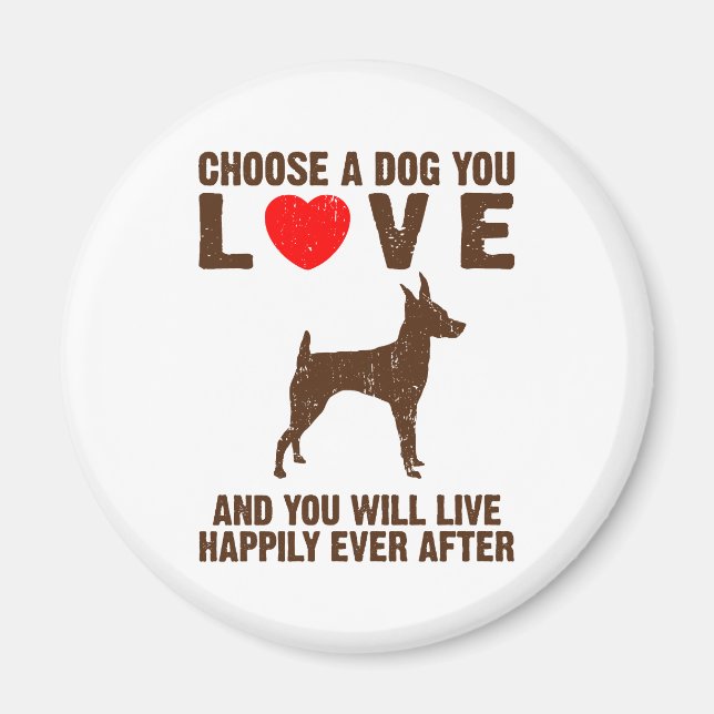 Leksak Fox Terrier Magnet (Framsidan)