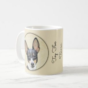 Leksak Fox Terrier-målning - Cute Original Hund Ar Kaffemugg