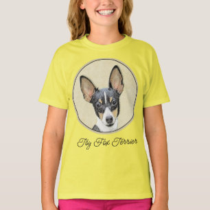 Leksak Fox Terrier-målning - Cute Original Hund Ar T Shirt