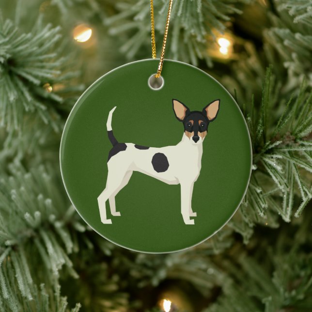 Leksak Fox Terrier Ornament (Träd)