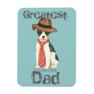 Leksak Fox Terrier Pappa Magnet