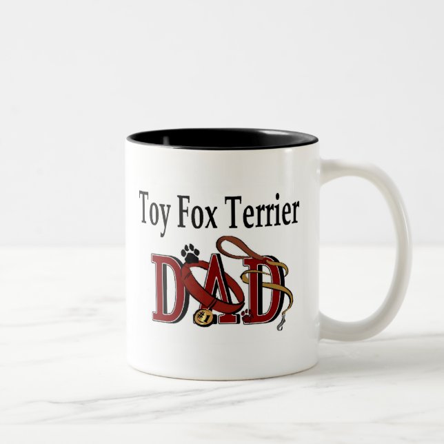 Leksak Fox Terrier Pappa Mugg (Höger)