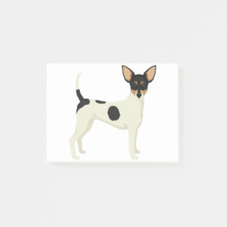 Leksak Fox Terrier Post-it Block