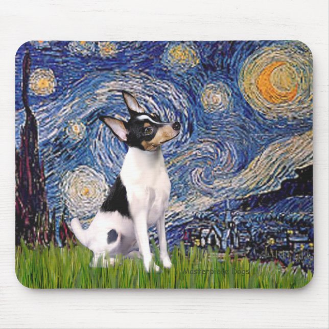 Leksak Fox Terrier - Starry Natt Musmatta (Framsidan)