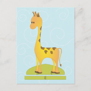 Leksak Giraffee Vykort