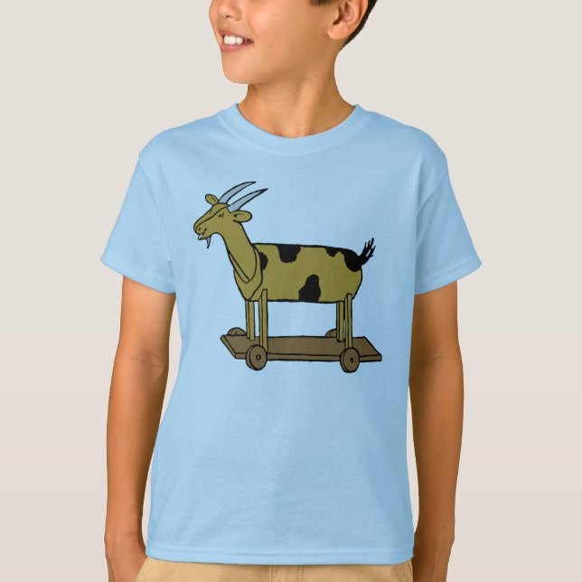 Leksak Goat Vintage Art T-Shirt (Framsida)