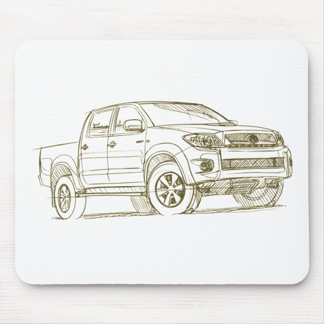 Leksak Hilux 2009 Musmatta (Framsidan)