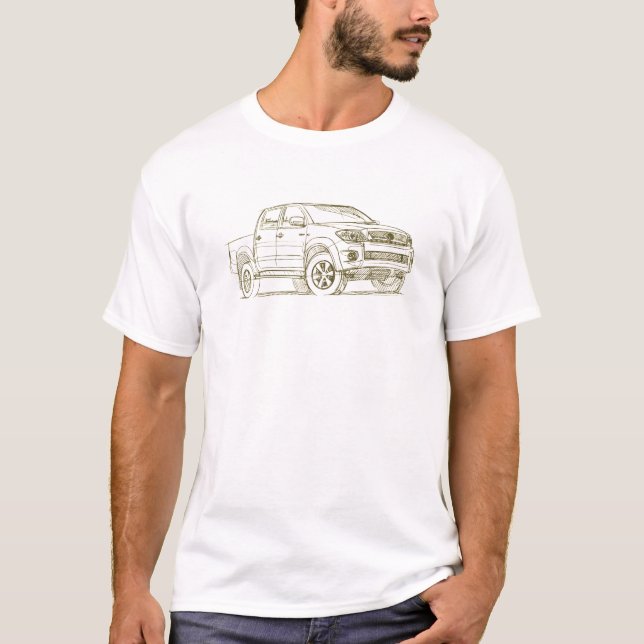 Leksak Hilux 2009 Tee Shirt (Framsida)