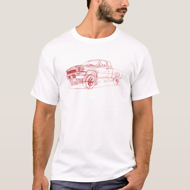 Leksak Hilux gen5 1992+ T-shirt (Framsida)