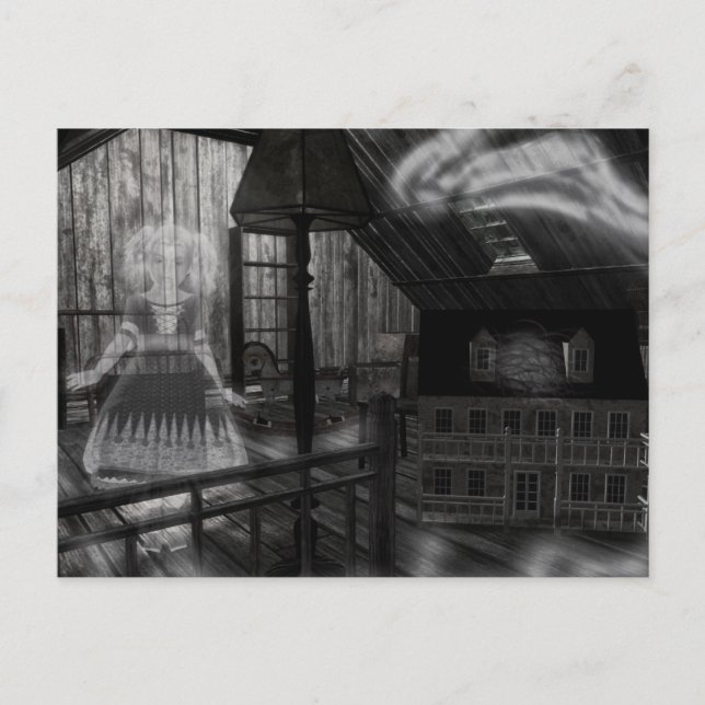 Leksak i vinden vykort (Framsida)