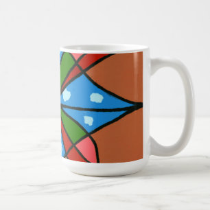’Leksak Kvarn’ Abstrakt design Mugg