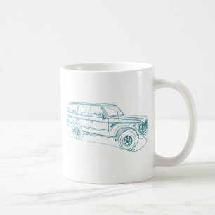 Leksak LandCruiser FJ60 1980-90 Kaffemugg