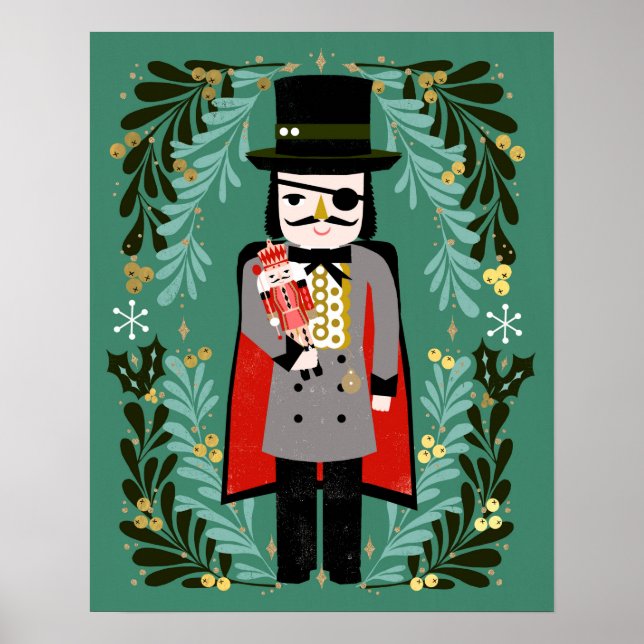 Leksak Maker - Nutcracker-jul Poster (Framsidan)