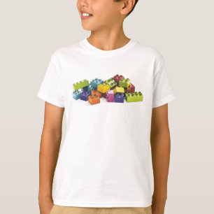 Leksak Play Boy Girl Kids Bygger House Car Garden T Shirt