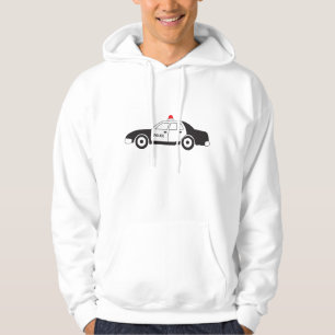 Leksak polisbilskonstruktion hoodie