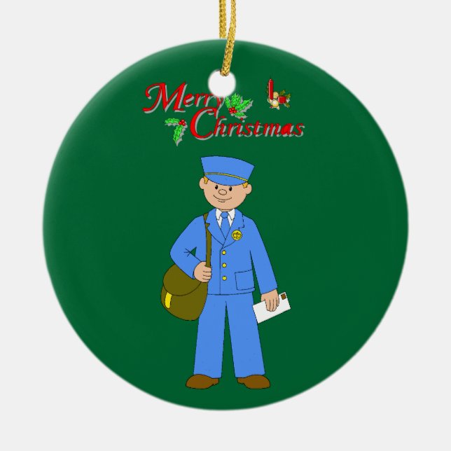 Leksak Postman jul Ornament (Framsidan)