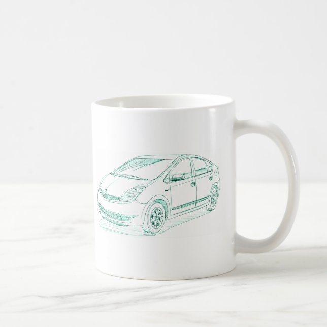 Leksak Prius gen2 2004+ Kaffemugg (Höger)