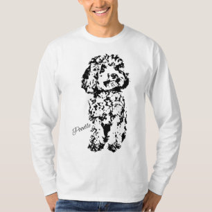 Leksak Pudel Cute Hund älskare ger kvinnor standar T Shirt
