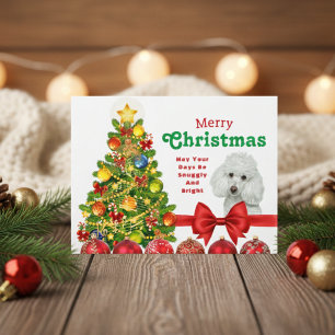 Leksak Pudel God jul-kort Helg Vykort