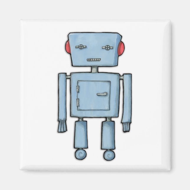 Leksak Robot Magnet (Framsidan)