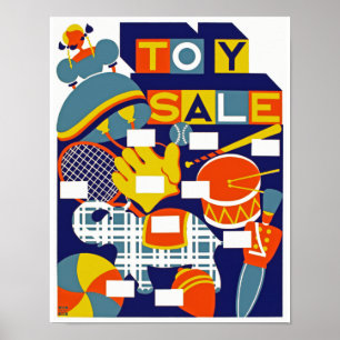 Leksak Sale Poster