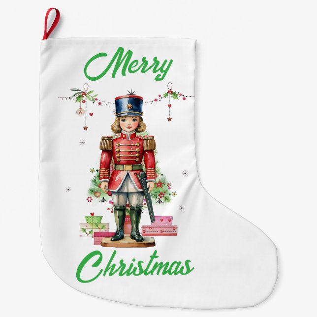 Leksak Soldier Julgran Stor Julstrumpa (Framsidan)