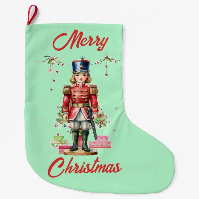 Leksak Soldier Julgran Stor Julstrumpa (Framsidan)