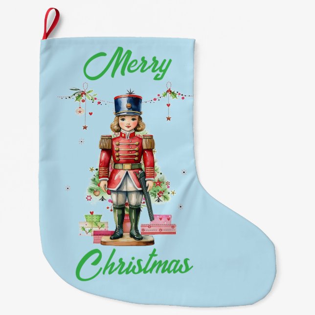 Leksak Soldier Julgran Stor Julstrumpa (Framsidan)