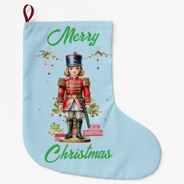 Leksak Soldier Julgran Stor Julstrumpa (Framsidan)