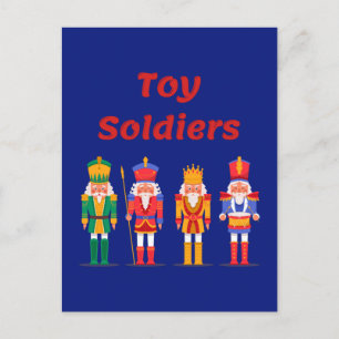 Leksak Soldier Nutcrackers vykort
