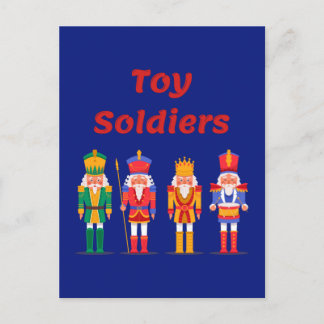 Leksak Soldier Nutcrackers vykort